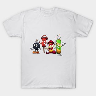 Fireworks Characters T-Shirt